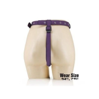 Трусики для страпона с платформой "Pretty Love" Caludio 3 фиолетовые - Фотография №3