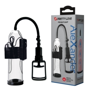 Помпа пошрневая для увеличения члена с вибрацией "Pretty love" Интим Хаус