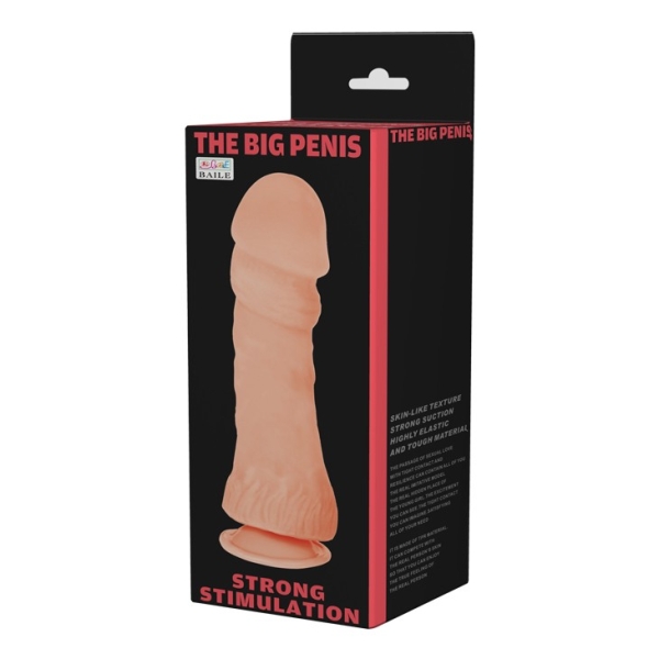Вибратор "Big penis" длинный с крупной головкой - Фотография №1