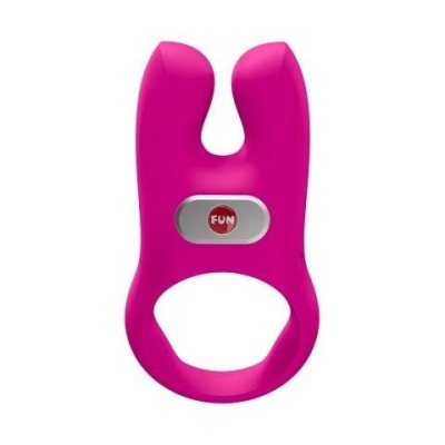 Кольцо для пары с вибрацией "Fun Factory" Nōs розовый неон Интим Хаус