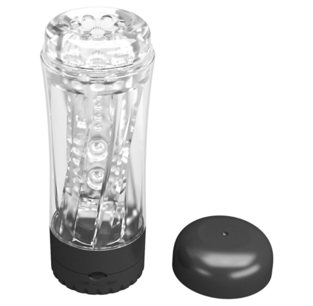 Мастурбатор "Pretty Love" Lamara прозрачный с вибрацией - Фотография №3