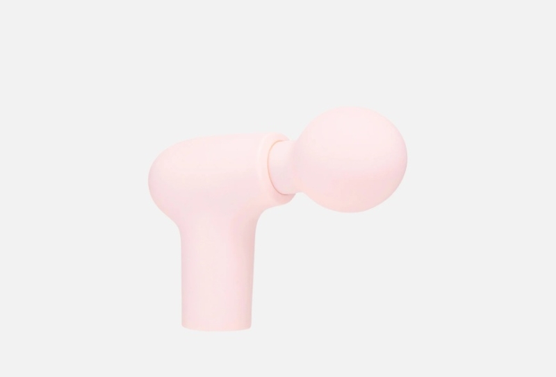 Вибратор мини "G-Viergee" пудровый аналог хитачи - Фотография №1