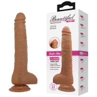 Фаллоимитатор "Beautiful" с мошонкой на присоске - Фотография №1