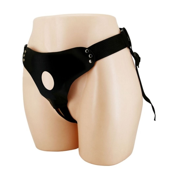 Трусики для страпона "Pretty love" с кольцом - Фотография №2