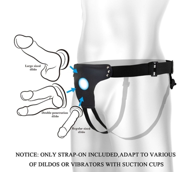 Трусики для страпона "Pretty love" с кольцом - Фотография №5