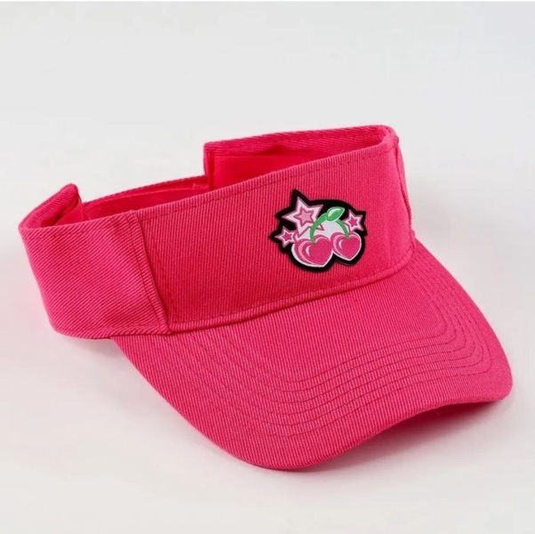 Костюм "Огненная штучка" купальник розовый металлик козырек и очки - Фотография №7