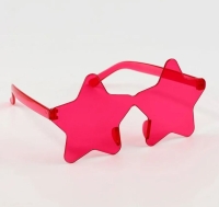 Костюм "Огненная штучка" купальник розовый металлик козырек и очки - Фотография №9