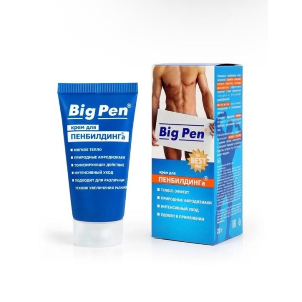 Крем "Big Pen" для увеличения с тингл эффектом - Фотография №1