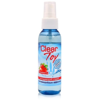 Очиститель "Clear toy" с ароматом клюбники Интим Хаус