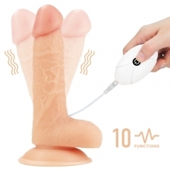 Насадка на страпон "LoveToy" Ingen с 10 ритмами Интим Хаус