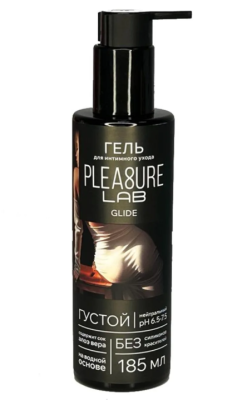 МАРКИРОВКА Смазка для Анального секса "Pleasure Lab" с Алоэ Вера на водной основе густой с алоэ вера Интим Хаус