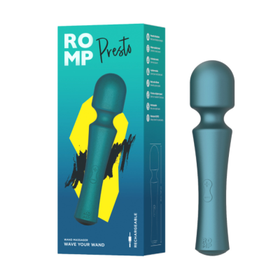 Вибратор "Romp" Romp Presto аналог хитачи зеленый металлик Интим Хаус