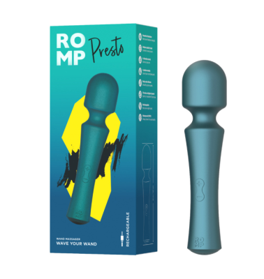 Вибратор "Romp" Romp Presto аналог хитачи зеленый металлик Интим Хаус