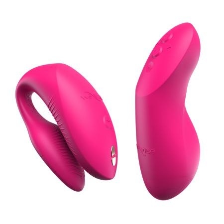 Вибратор "We-vibe" Chorus Pro розовый срепка для пар - Фотография №4