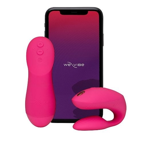 Вибратор "We-vibe" Chorus Pro розовый срепка для пар - Фотография №2