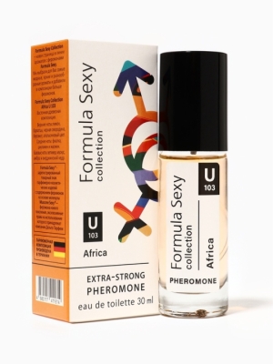 Духи "Formula sexy" 103 Africa с феромонами унисекс 30 мл Интим Хаус