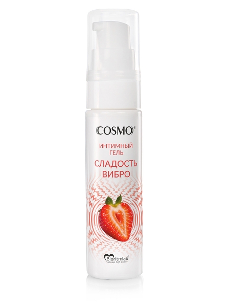 Гель "Cosmo" с эффектом вибрации вкус в ассортименте 33 гр - Фотография №1