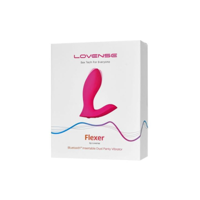 Вибратор "LOVENSE" Flexer, силикон, розовый, 10,1 см Интим Хаус