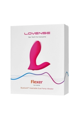 Вибратор "LOVENSE" Flexer, силикон, розовый, 10,1 см Интим Хаус