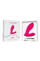 Вибратор "LOVENSE" Flexer, силикон, розовый, 10,1 см - Фотография №3