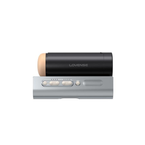 Вибратор "Lovense" Solace PRO нереалистичный, TPE, черный, 23,1 см - Фотография №2