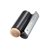 Вибратор "Lovense" Solace PRO нереалистичный, TPE, черный, 23,1 см - Фотография №4