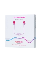 Вибромассажер для сосков "Lovense" Gemini, TPE, розовый, ABS-пластик - Фотография №3