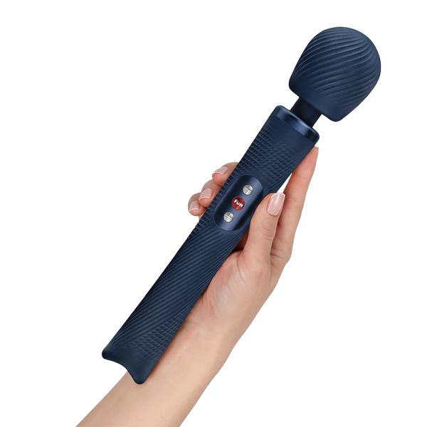 Вибратор "Fun Factory" Vim vibrating wand синий - Фотография №1