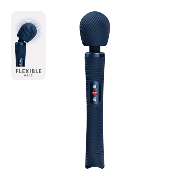 Вибратор "Fun Factory" Vim vibrating wand синий - Фотография №2