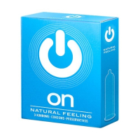 Классические прозрачные презервативы "On" Natural feeling - Фотография №1