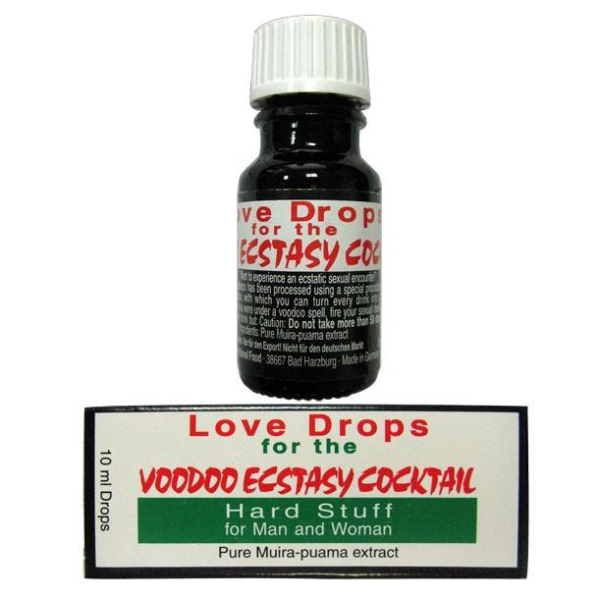 Капли "Love drops" Voodoo Ecstasy для двоих. Германия. 10 мл. - Фотография №1